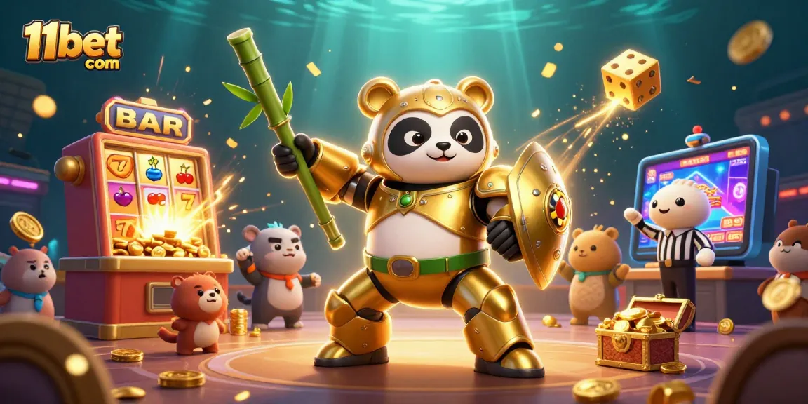 Engage with thrilling gameplay at 11bet com featuring dynamic 3D cartoon characters and vibrant casino elements.