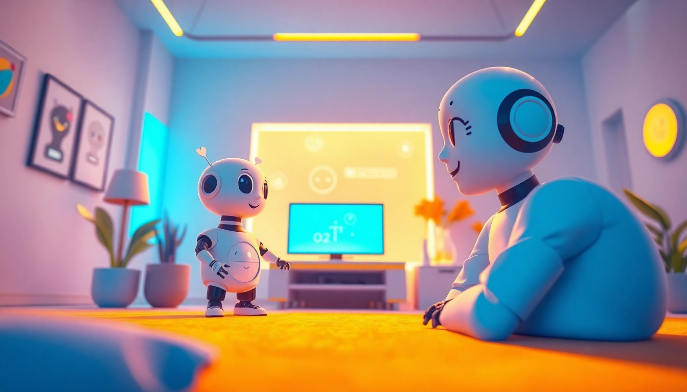 Engaging AI companion showcasing emotional support in the context of crush on ai.
