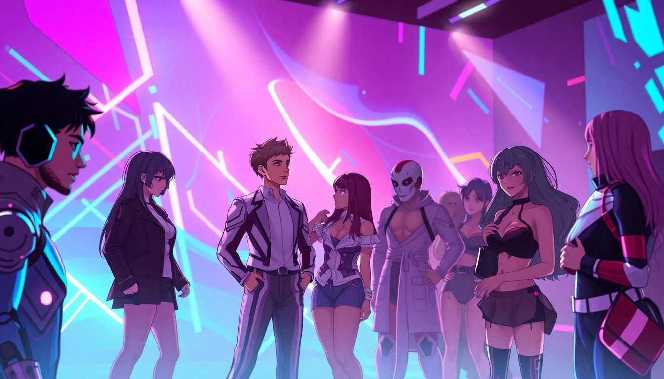 Explore character ai nsfw interactions in a vibrant digital landscape.