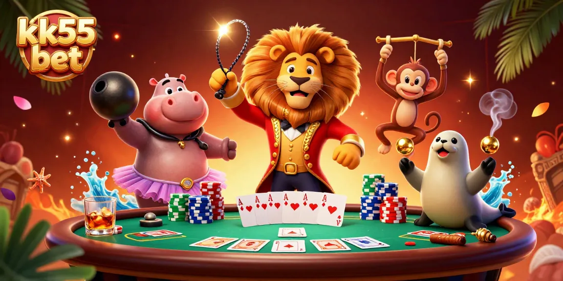 Experience thrilling gameplay with kk55 bet and vibrant characters in an exciting casino setting.