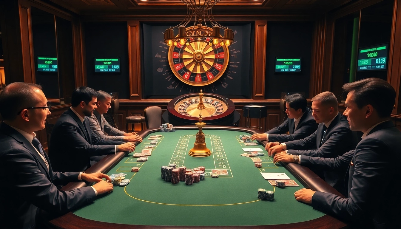 Experience the thrill of gaming at nha cai uy tin with professional poker and roulette.