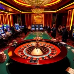 Experience the thrill of FIVE88 with vibrant casino tables and exciting gameplay.